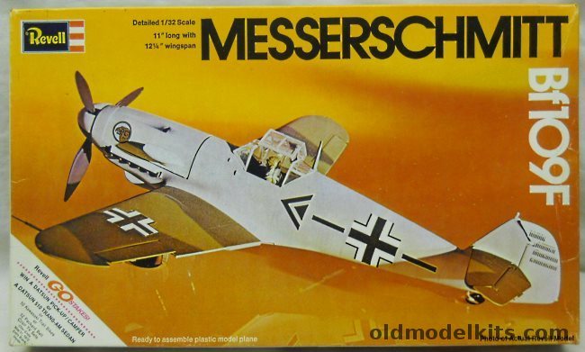 Revell 1/32 Messerschmitt Bf-109F - Geschwader Kommodore-  JG51, H284-250 plastic model kit